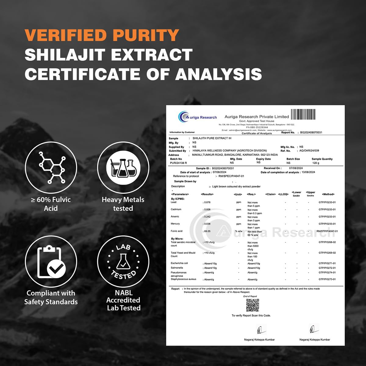 Himalaya Herbals Shilajit 60 Capsules