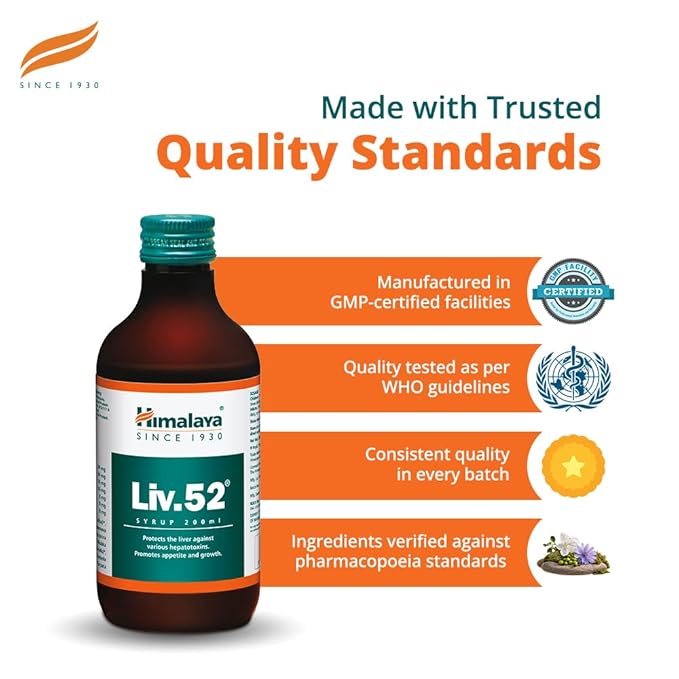Himalaya Liv 52 DS Syrup 200 ml