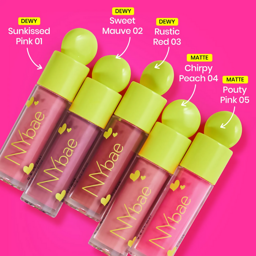 NY Bae Dewy Creme Blush – Chirpy Peach 04
