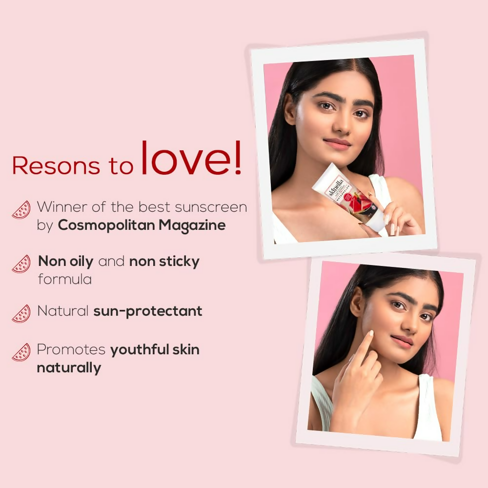 Skinella Sun Screen - Non Greasy Watermelon (Spf 25+) Vitamin C