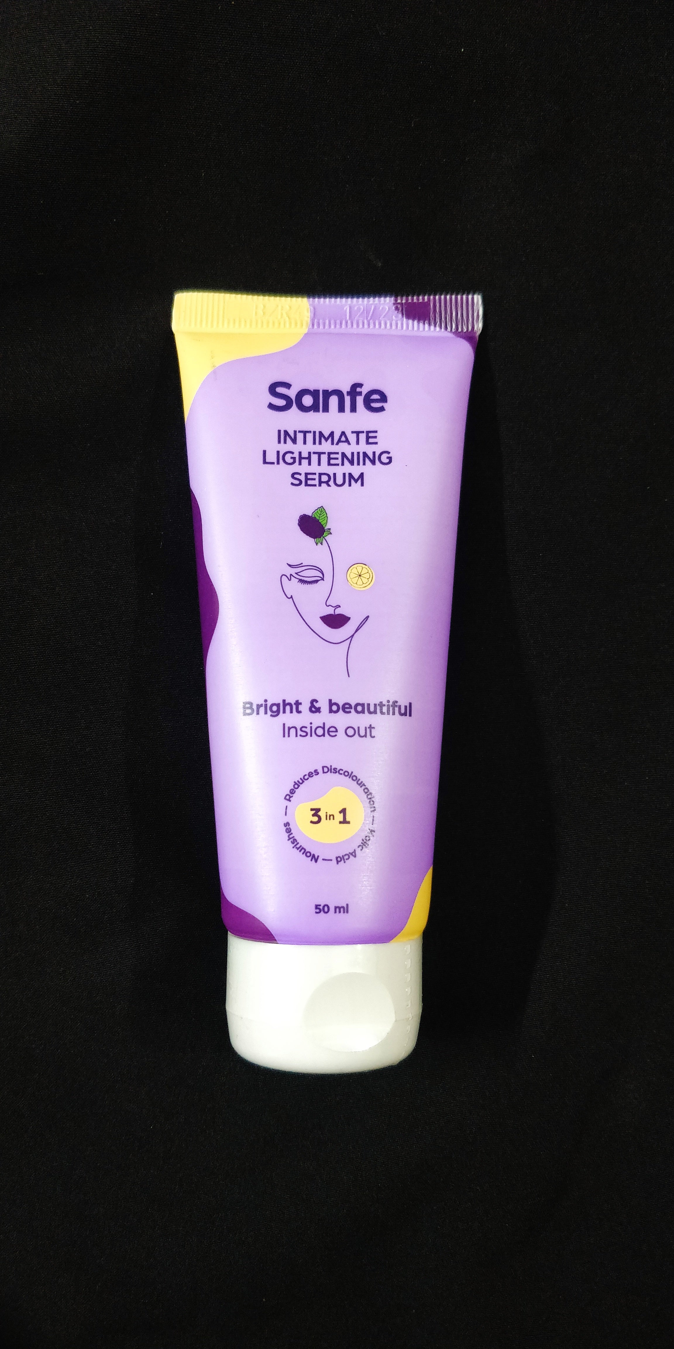 Sanfe Intimate Lightening Serum With Orange Peel Brightening Back And Bum Cream