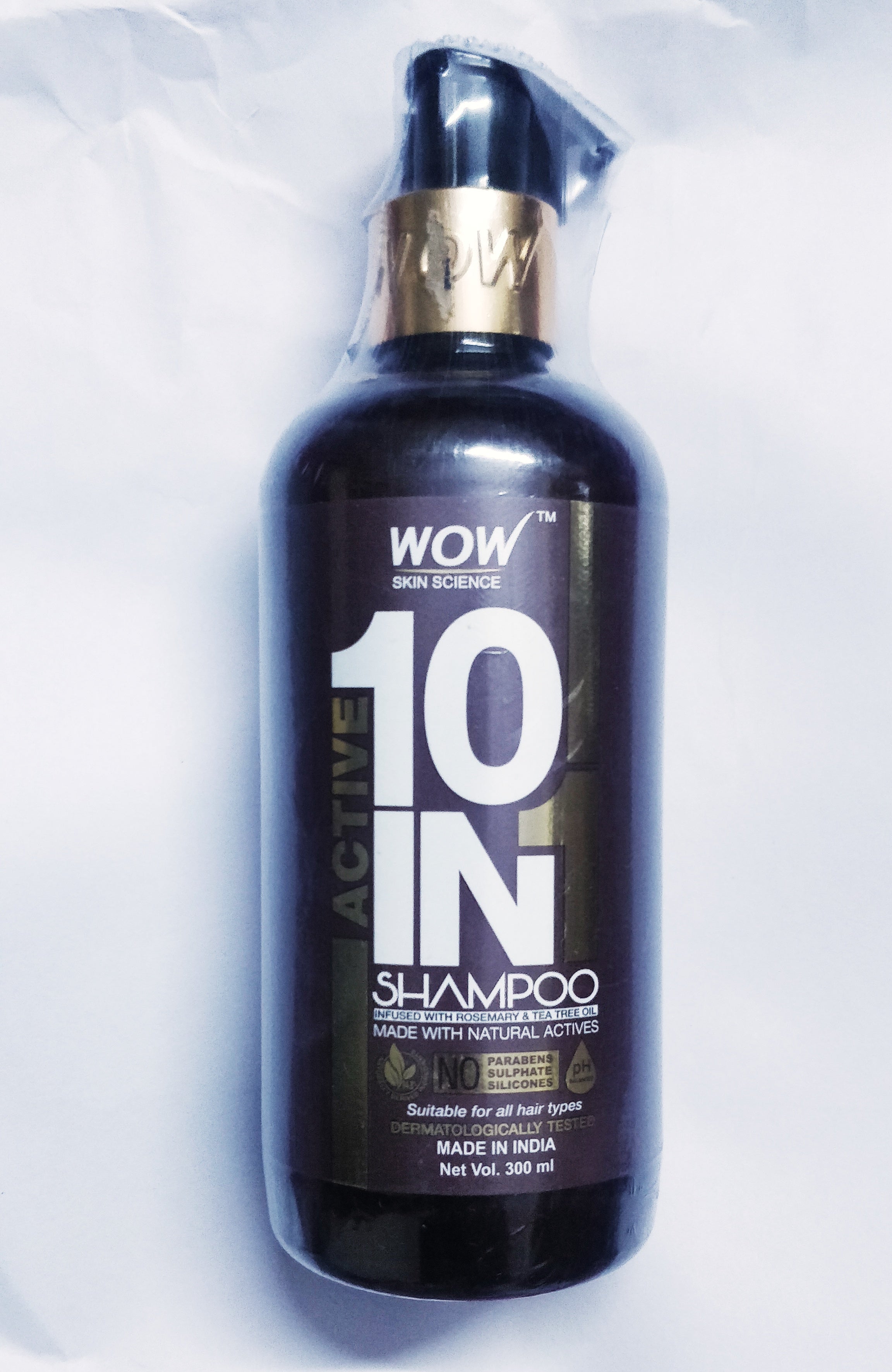 Wow Skin Science Miracle 10 in 1 Shampoo