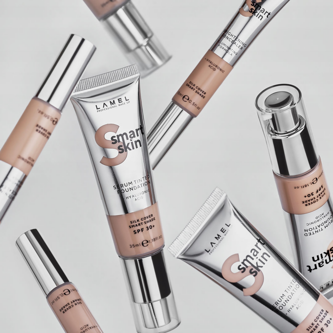 Lamel Smart Skin Serum Tinted Foundation SPF30+ - 401 Porcelain