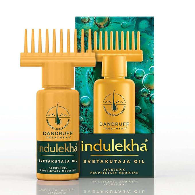 Indulekha Svetakutaja Ayurvedic Hair Oil for Dandruff
