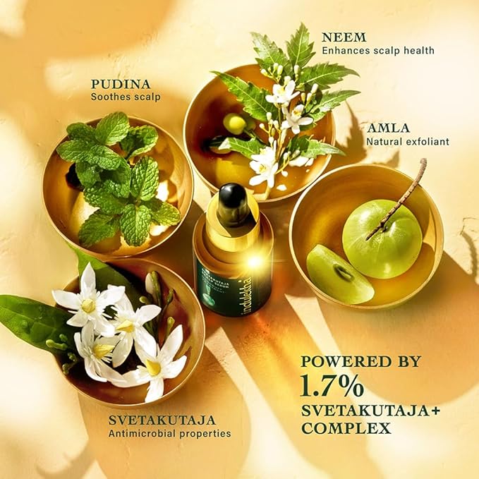 Indulekha Svetakutuja Dandruff Treatment Scalp Serum