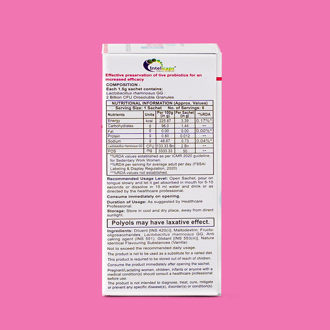 Dr Morpen Intebact Insta Probiotic 5Bn (1.5Gm) - 6 Sachets