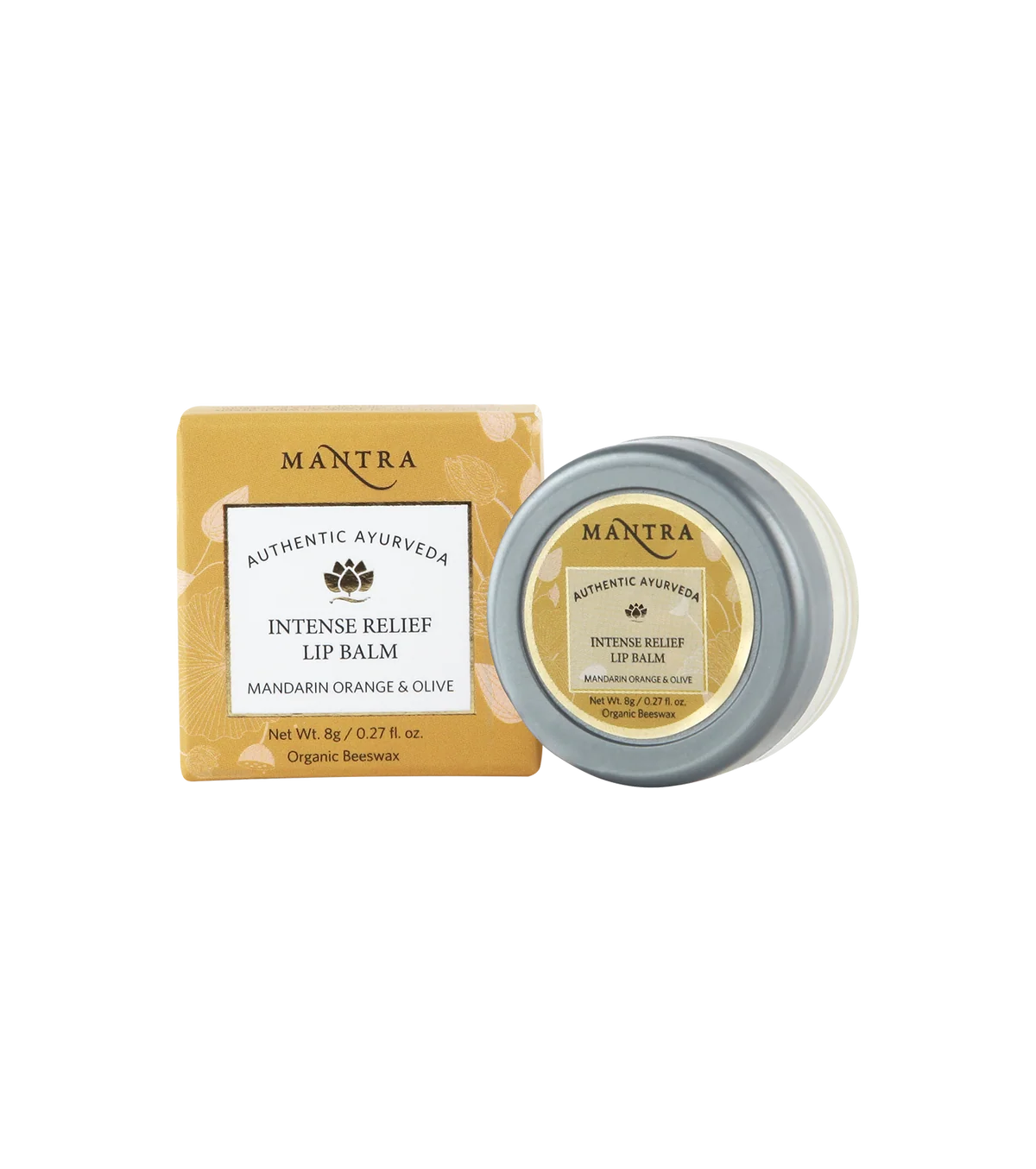 Mantra Intense Relief Lip Balm Mandarin Orange & Olive
