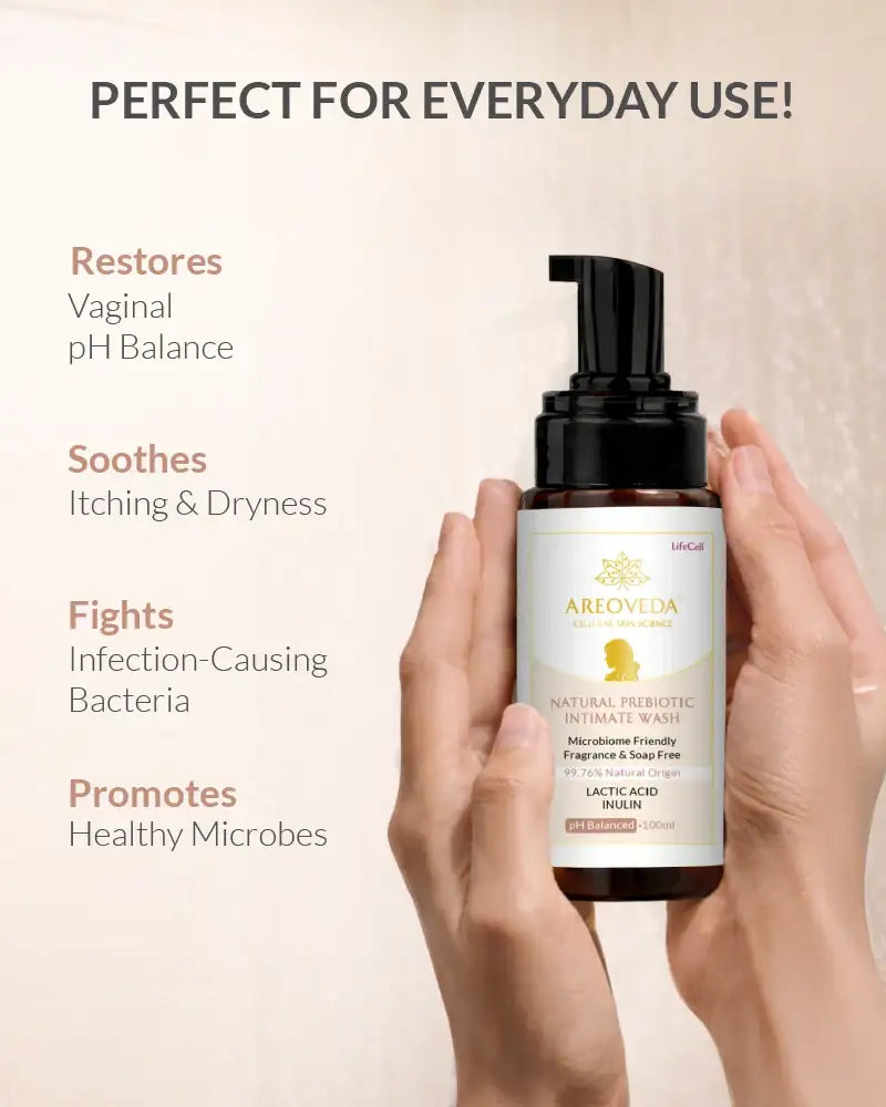 AreoVeda Natural Prebiotic Intimate Wash