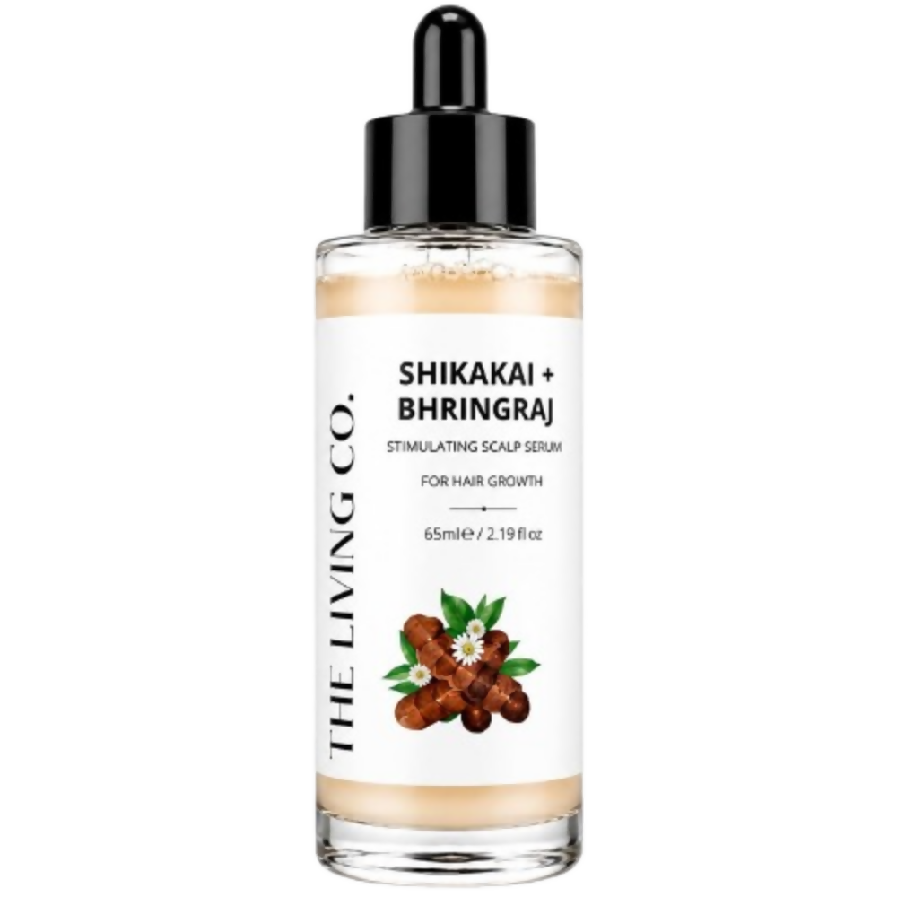 THE LIVING CO. Shikakai + Bhringraj Stimulating Scalp Serum