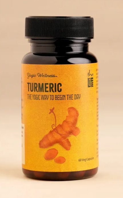 Isha Arogya Turmeric Powdered Form Of Vegetarian 60 Capsules