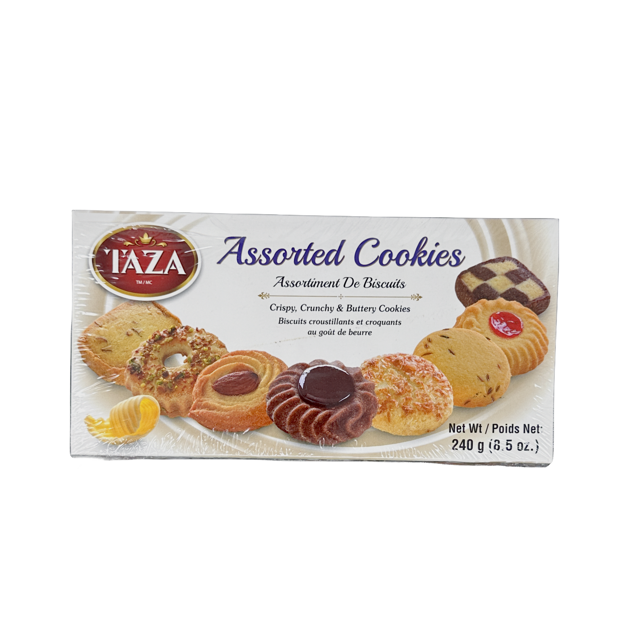 Taza Assorted Cookies 240g