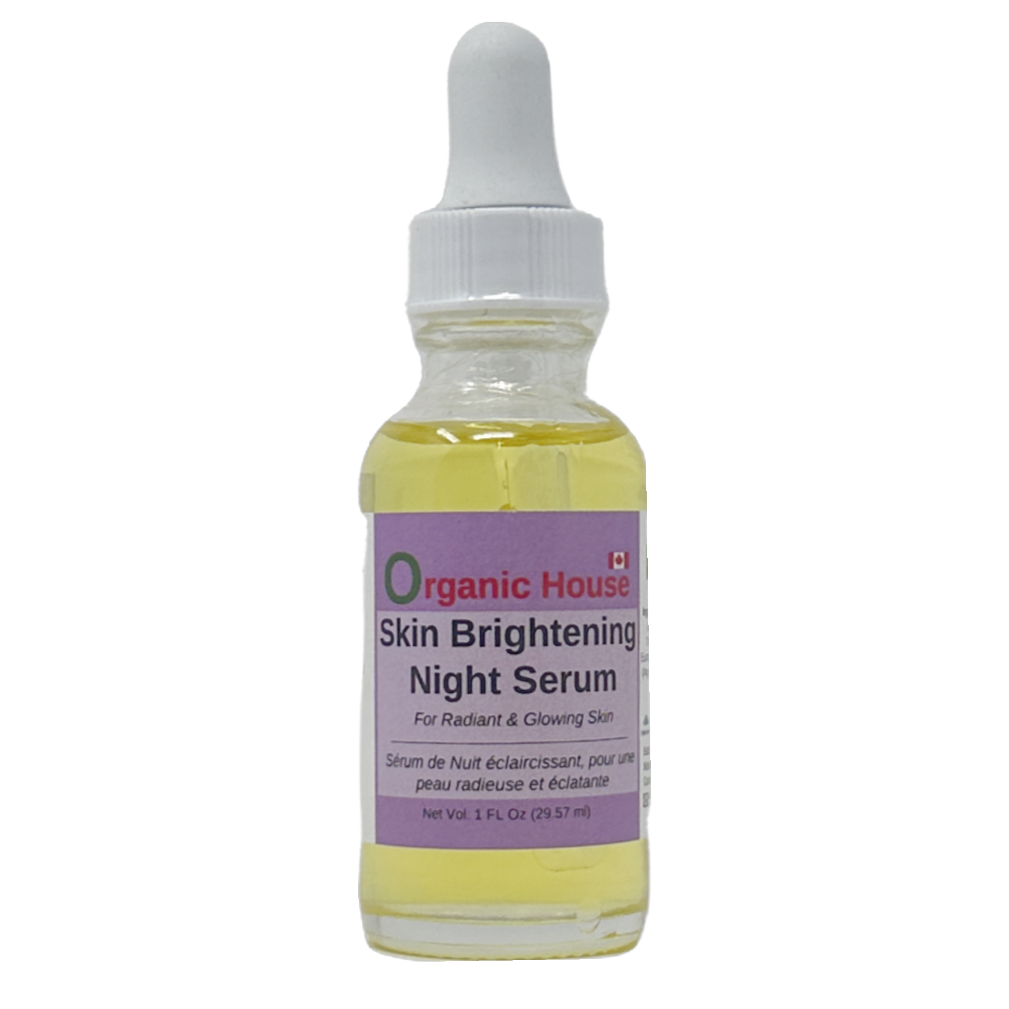 Organic House Skin Brightening Night Serum