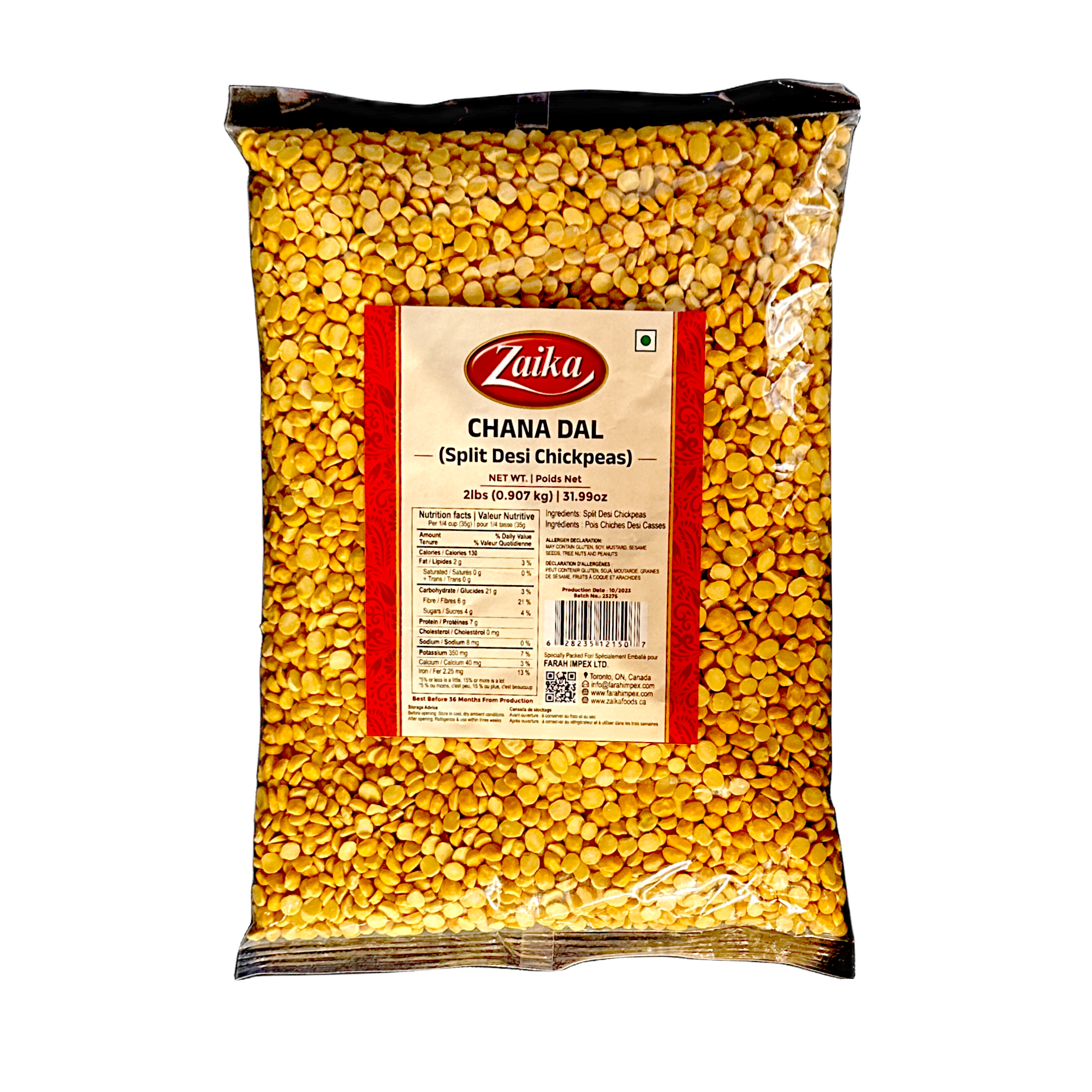 Zaika Chana Dal 2lb