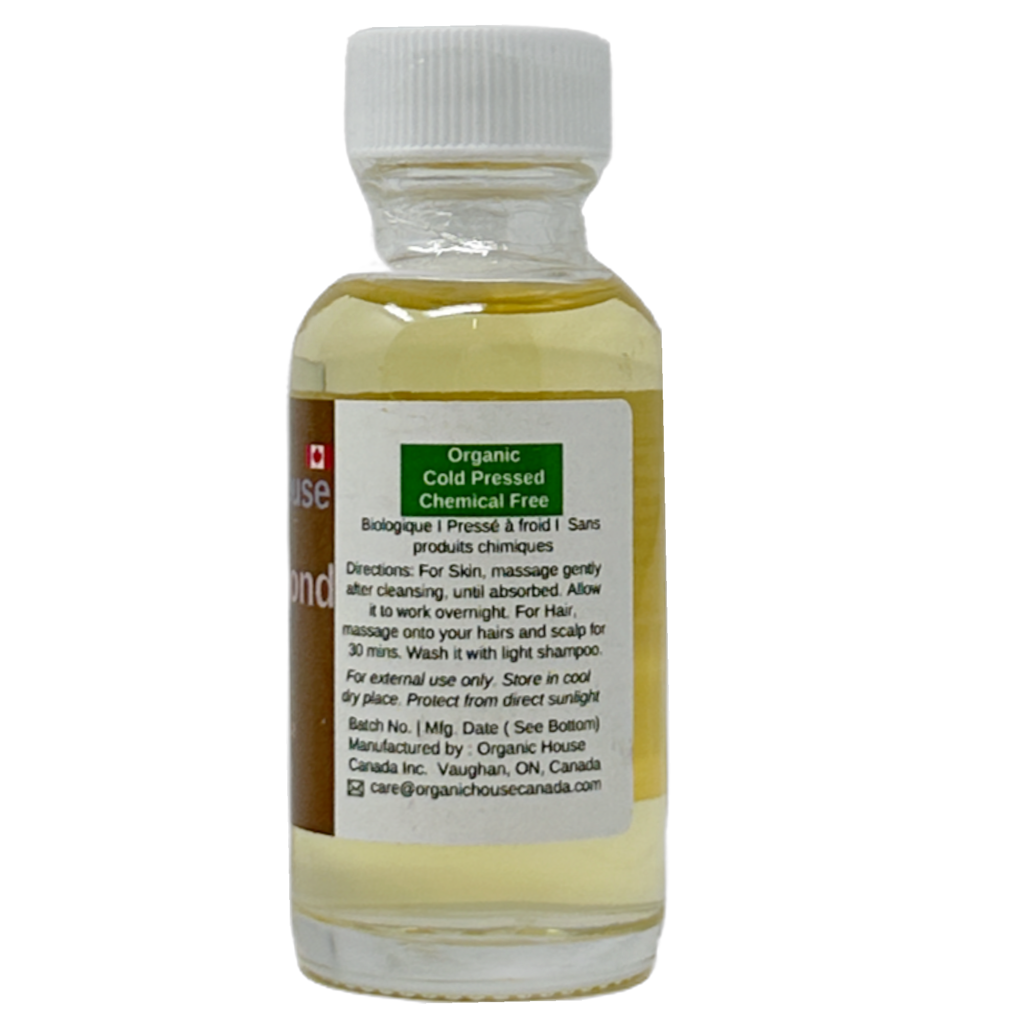 Organic House Sweet Almond Oil