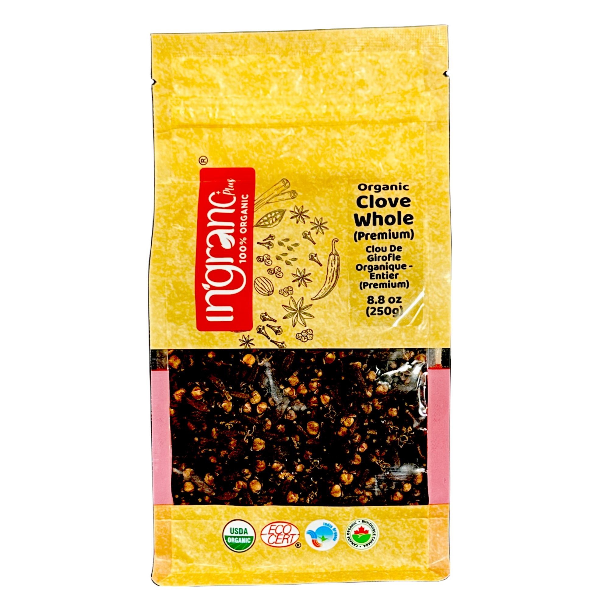 Ingrano Organic Clove Whole 250g