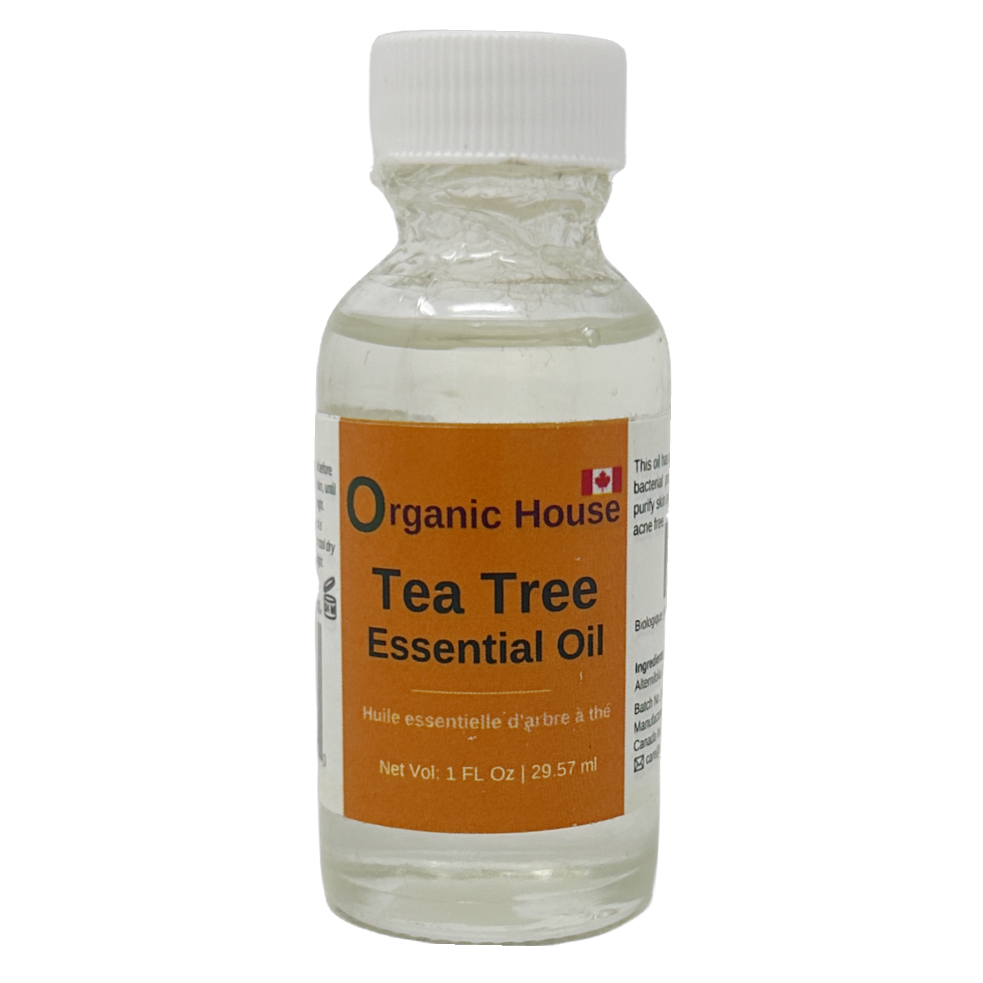 Organic House Tea Tree Essential Oil