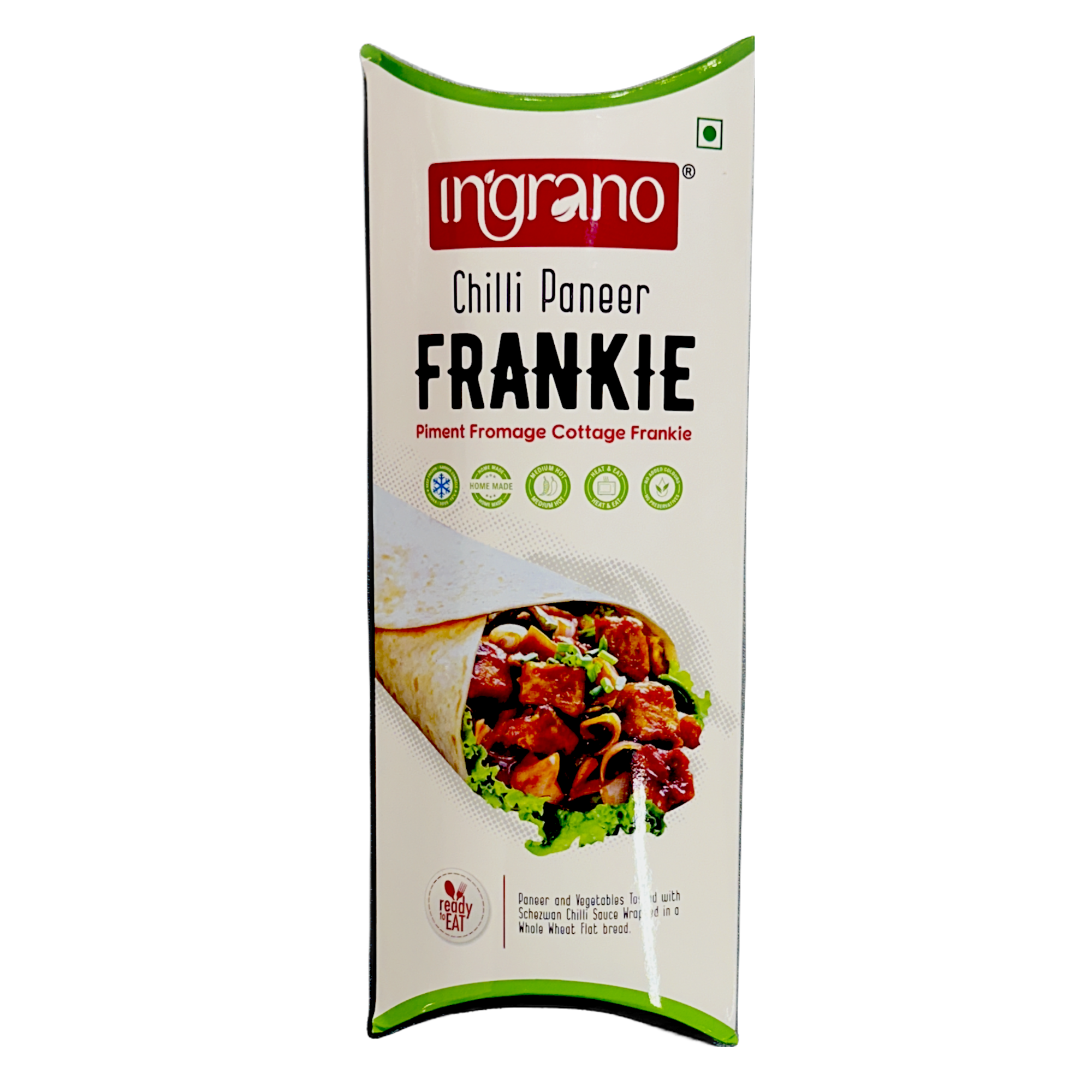 Ingrano Chilli Paneer Frankie 160g