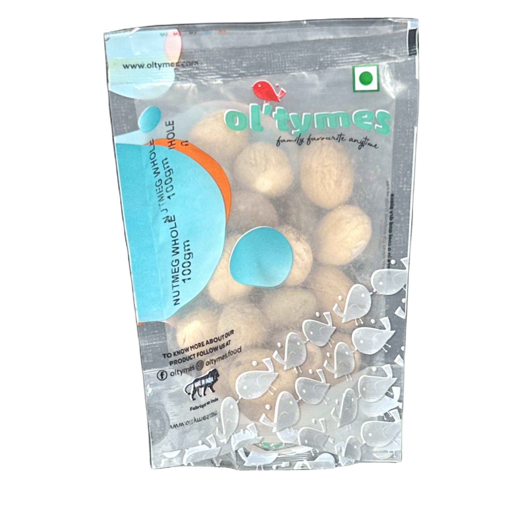 Ol'tymes Nutmeg Whole 100g