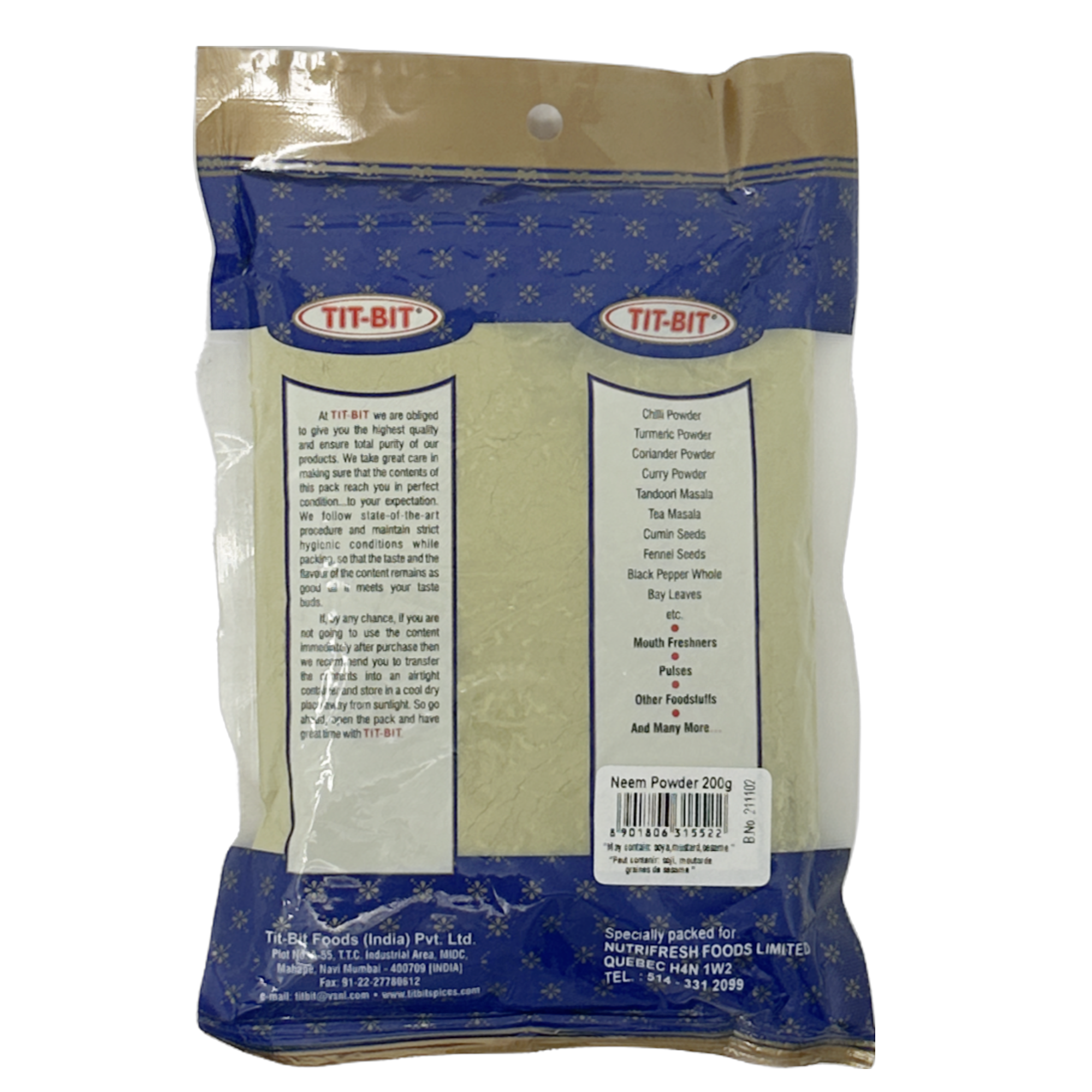 Tit Bit Neem Powder 200gm