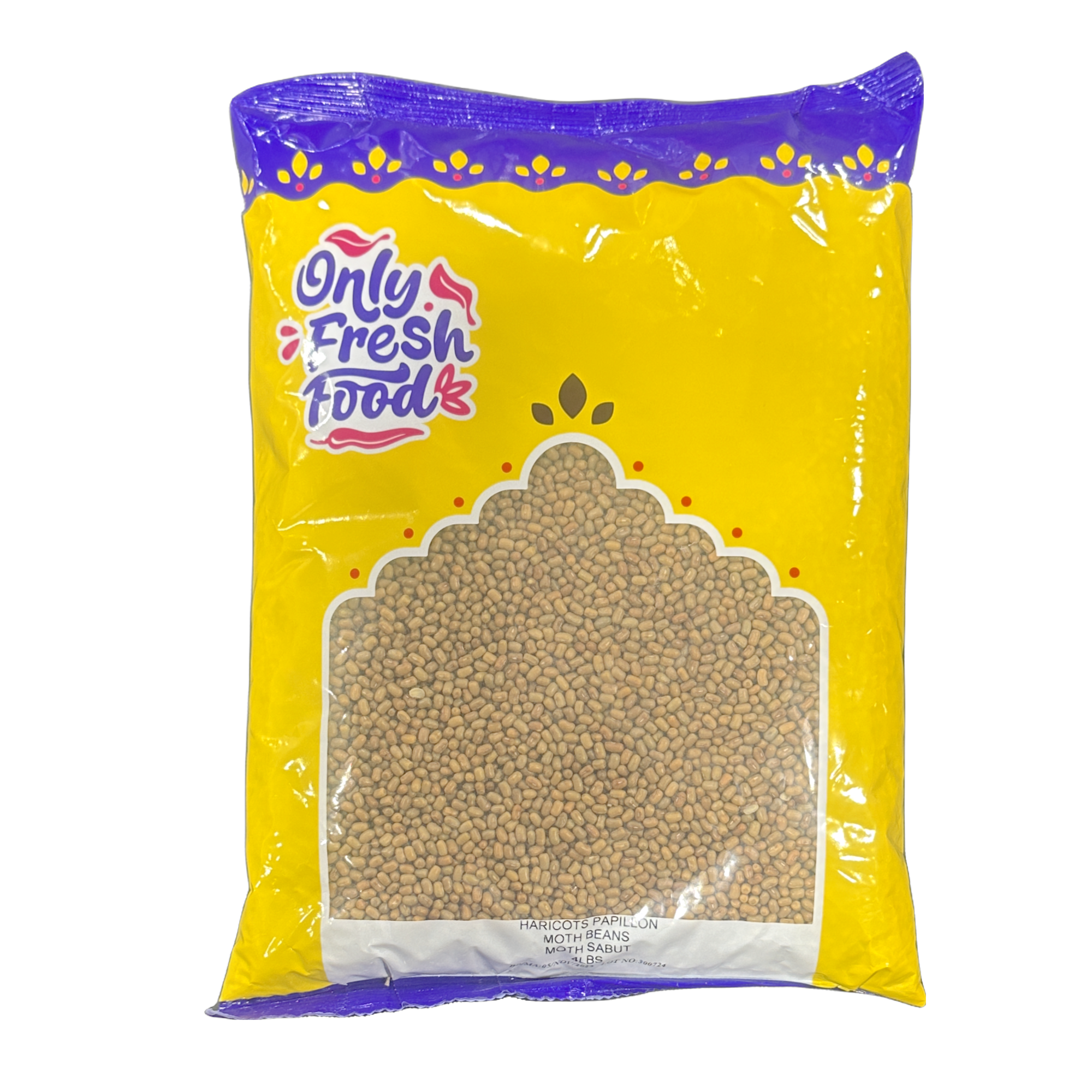 Only Fresh Food Moth Beans 4lbs