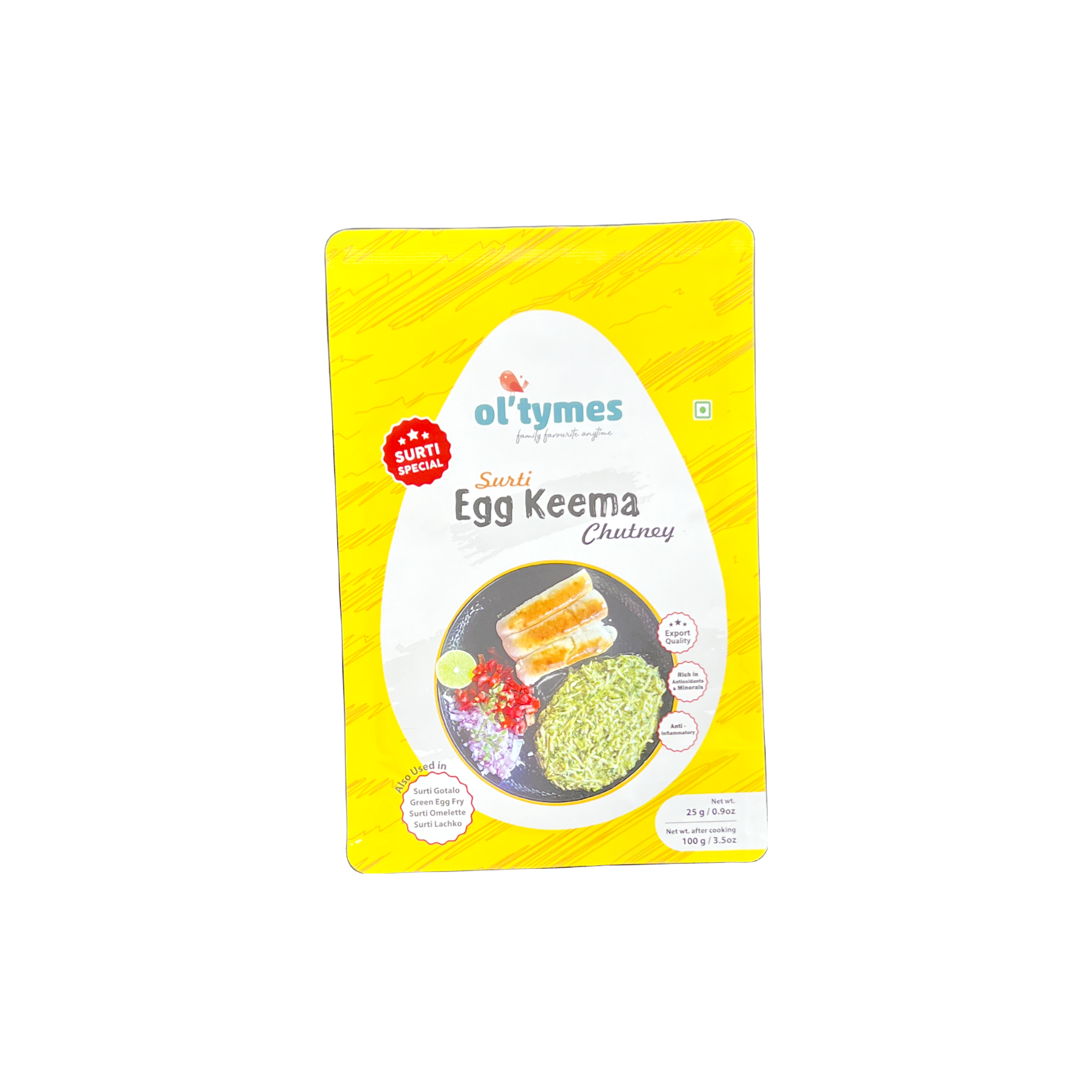 Ol'tymes Surti Egg Keema Chutney 25g