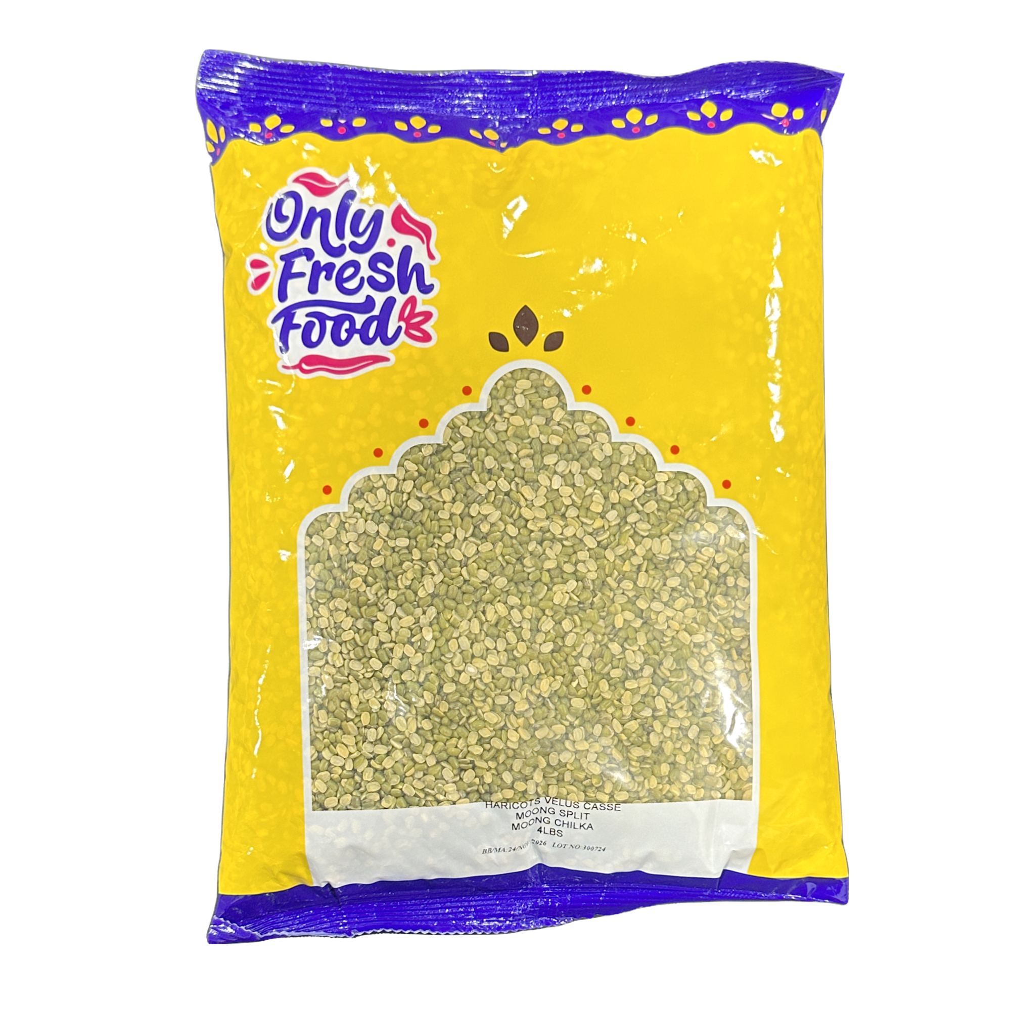 Only Fresh Food Moong Split 4lbs