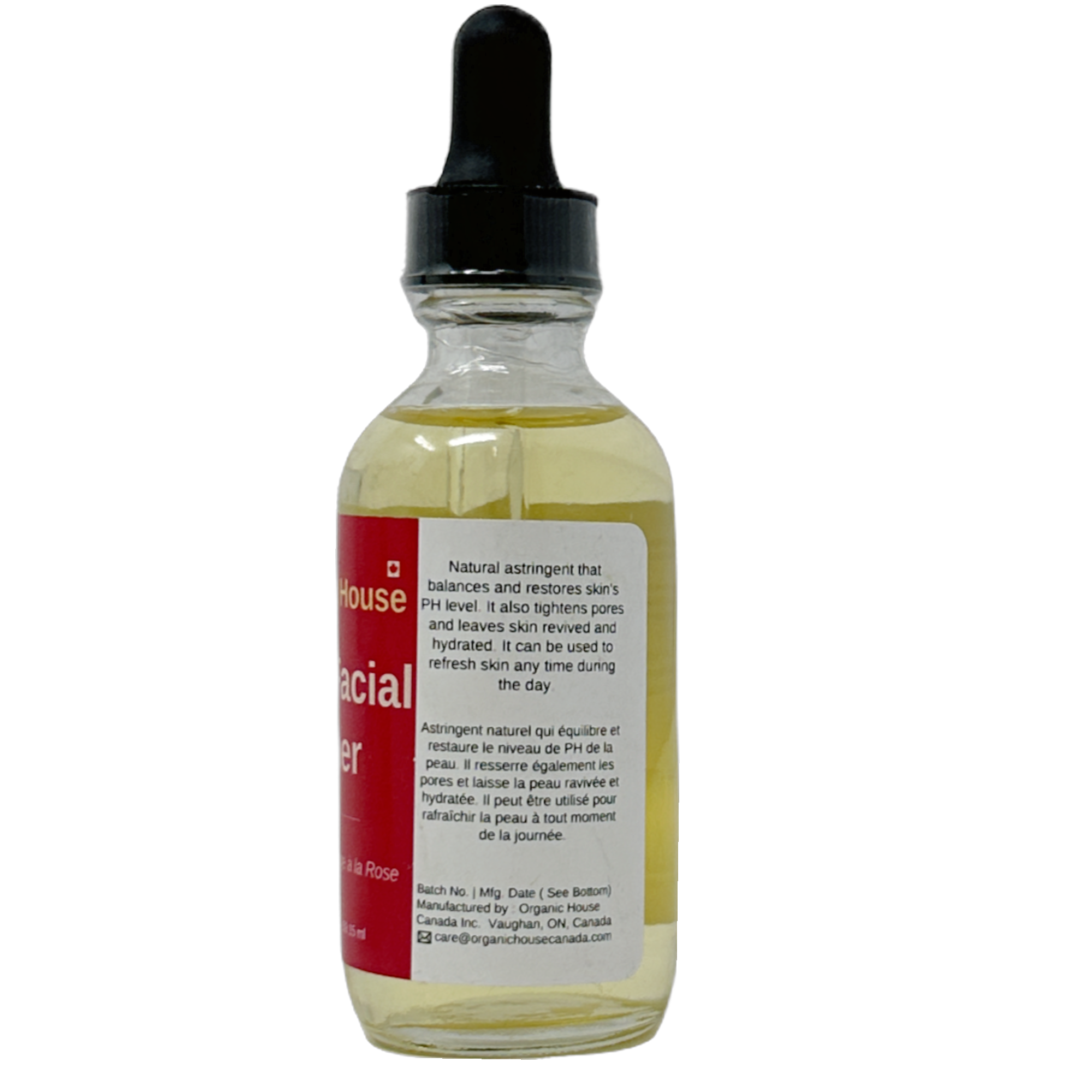 Organic House Rose Facial Toner