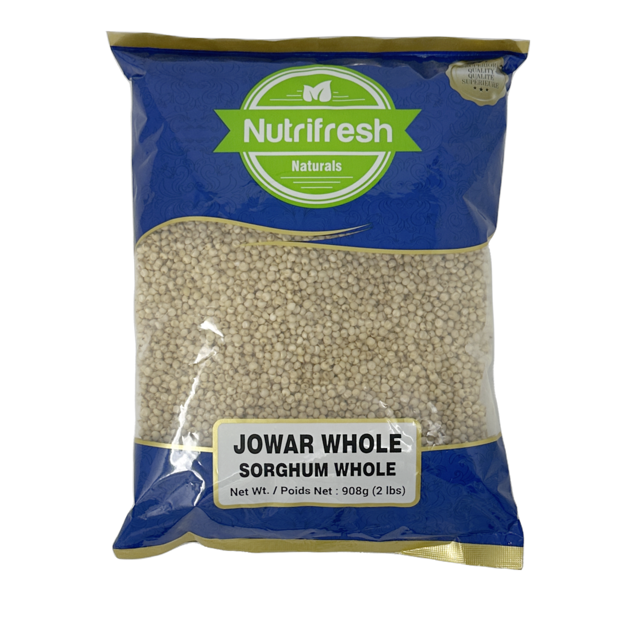 Nutrifresh Jowar Whole (Sorghum Whole) 2lb