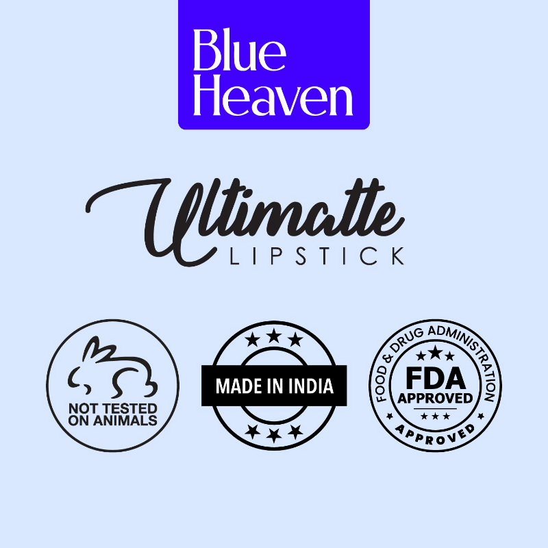 Blue Heaven Ultimatte NonTransfer Long Lasting Lipstick - 07 Pink
