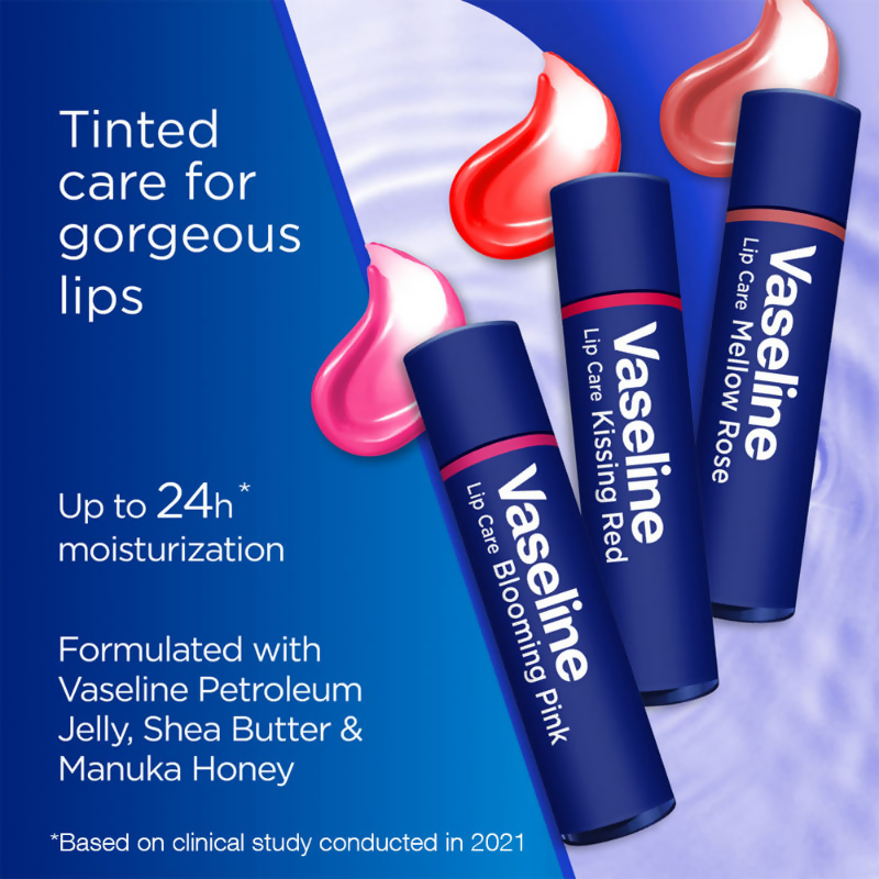 Vaseline Lip Care Colour + Care Tinted Lip Balm Stick - Mellow Rose