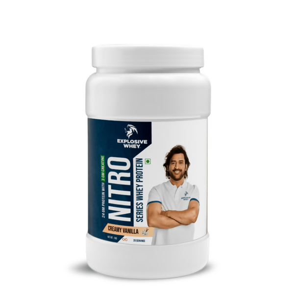 Explosive Whey Nitro Series Whey (24gm Protein with 3gm Creatine)