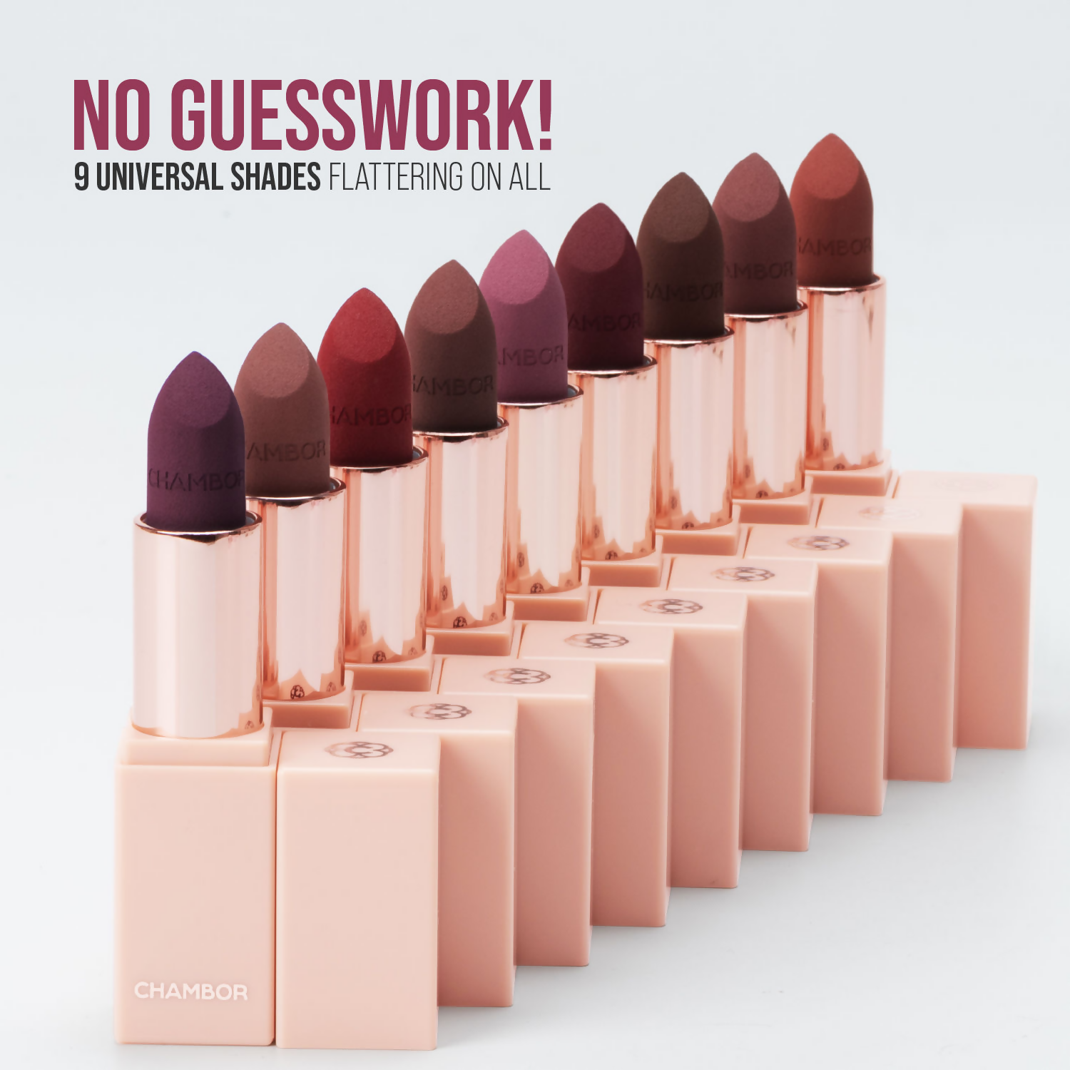Chambor Colour Studio Les Universelles Matte Lipstick - Lover