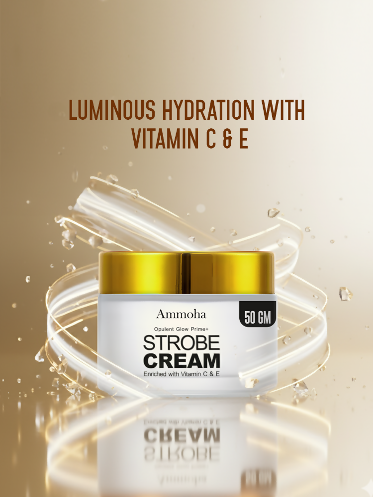 Ammoha Cosmetics Opulent Glow Illuminating Strobe Cream with Vitamin C