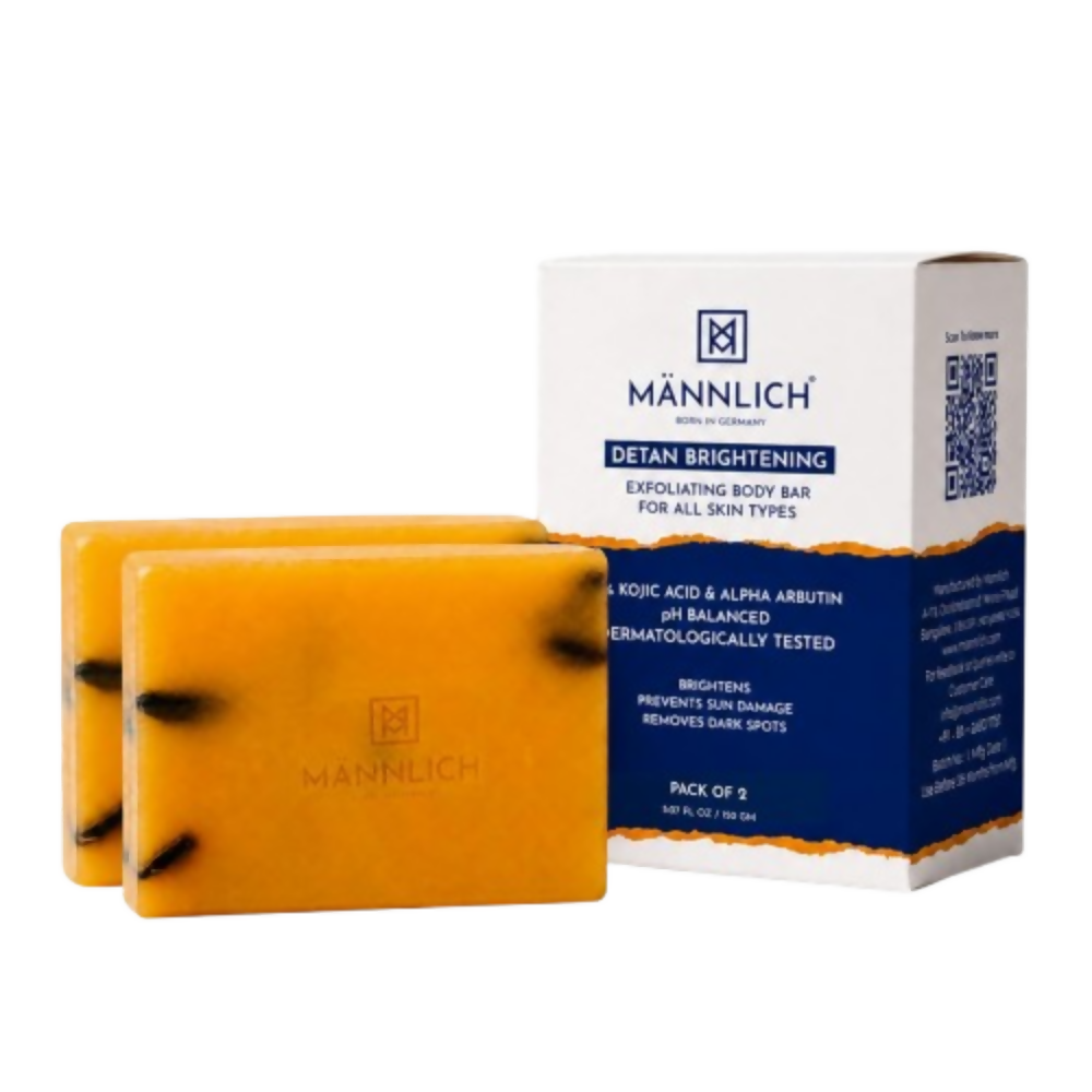 Mannlich 2% Kojic Acid Exfoliating Soap