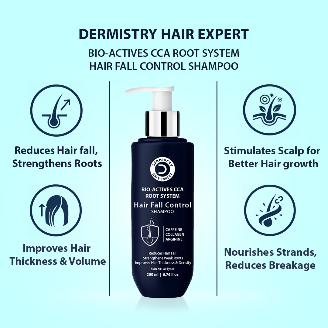 Dermistry Follicusan Hairgenyl & Caffeine Anti Hair Fall Control Serum Mask & Shampoo