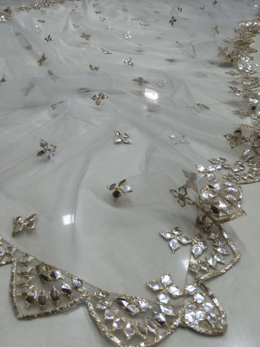 Aastha fashion Grey Stain lehanga blouse Embroidered work - Prithvi Mart