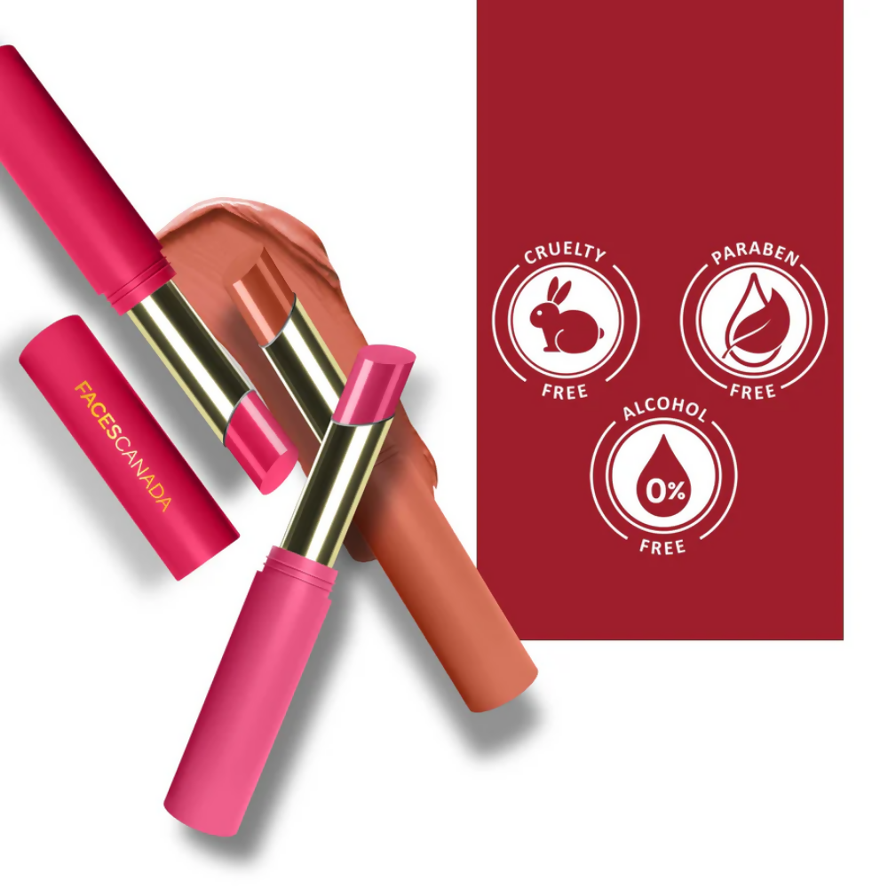 Faces Canada 3 in 1 LongStay Matte Lipstick - Sinful Peach 05