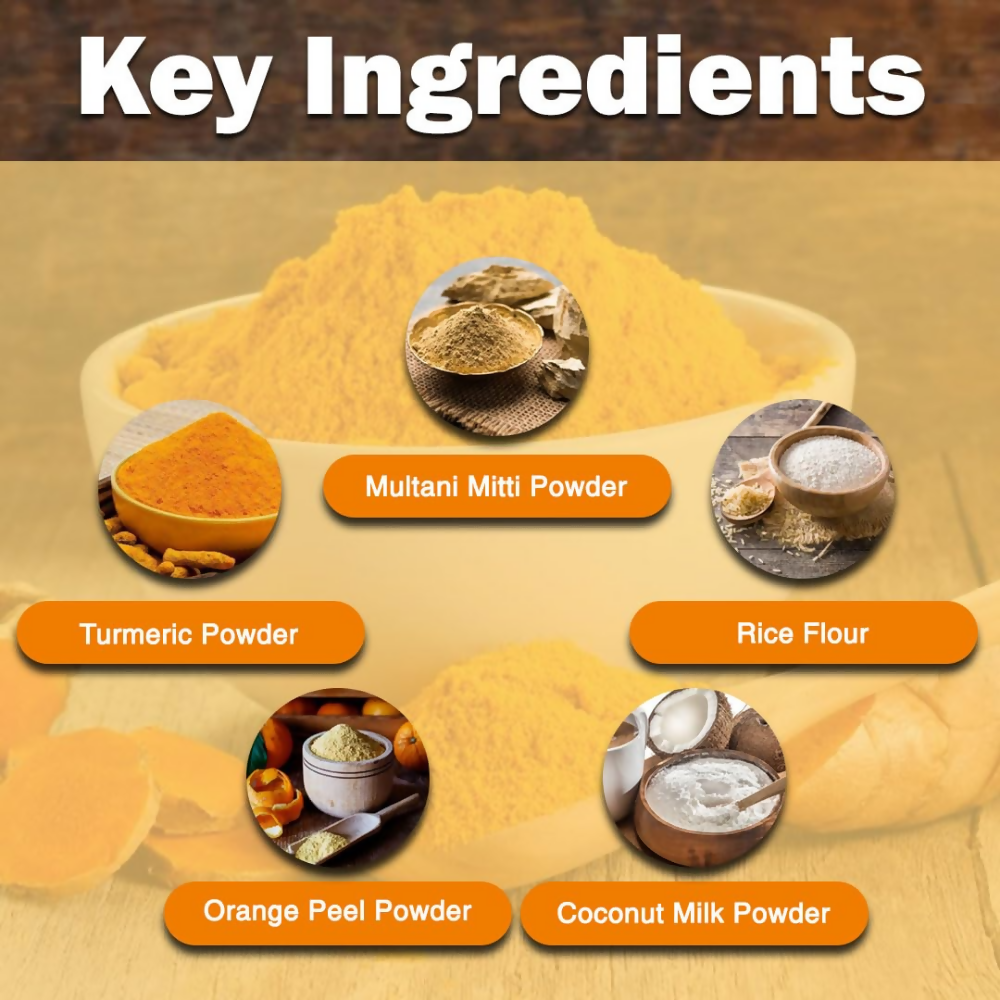 VedicAyurveda Herbal Wax Powder - Turmeric