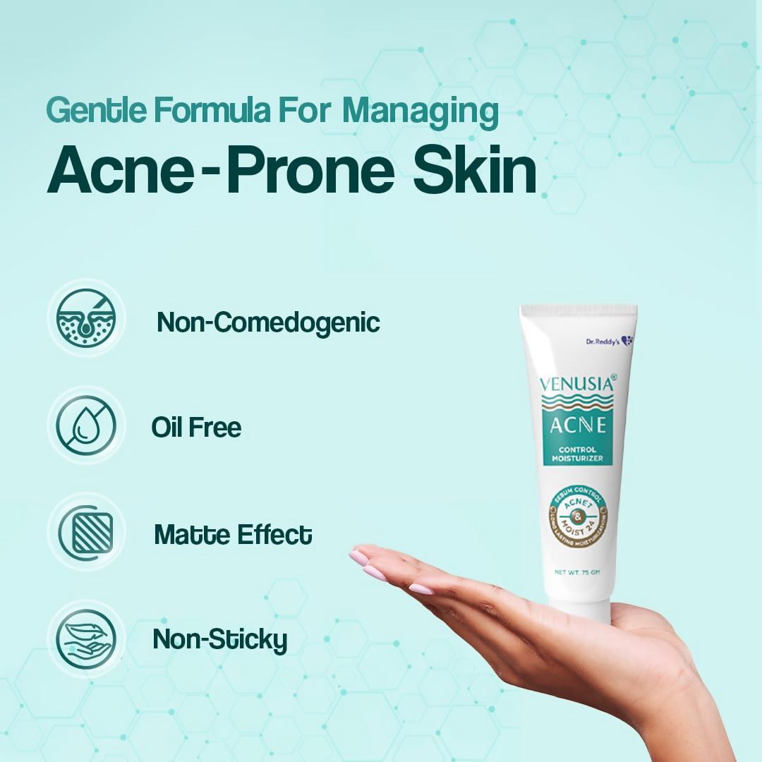 Dr. Reddy's Venusia Acne Control Moisturizer For Oily & Acne Prone Skin