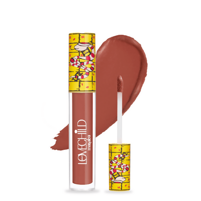 LoveChild By Masaba Gupta Ups & Downs Transfer- proof Plum Nude Liquid Lipstick