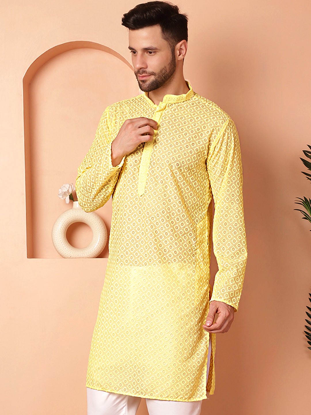 Chikankari Pure Cotton Kurtas