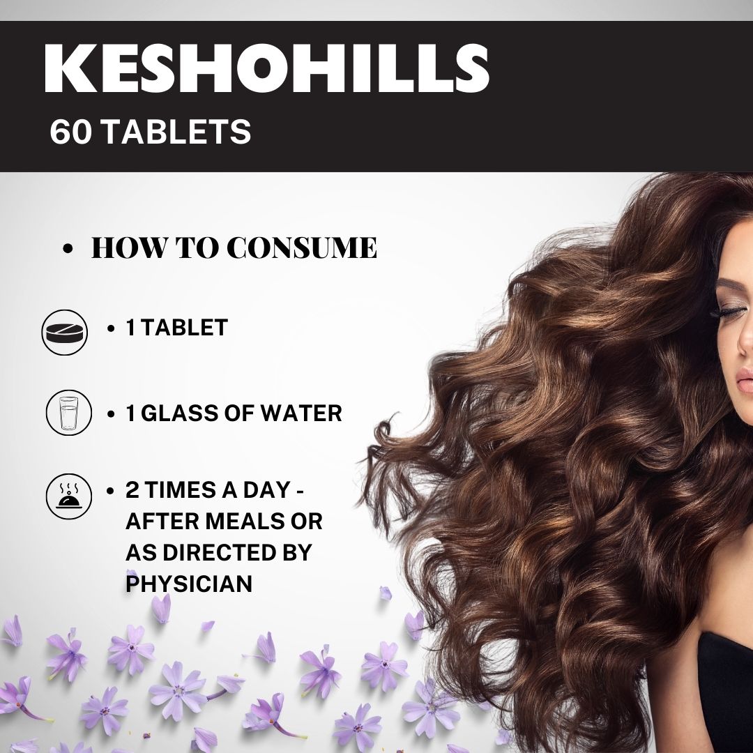 Herbal Hills Ayurveda Keshohills Tablets