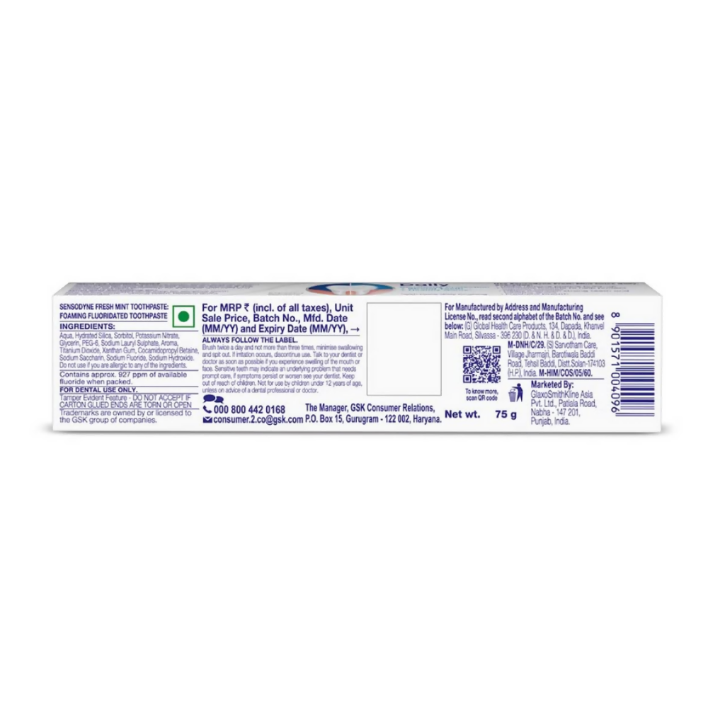 Sensodyne Fresh Mint Sensitivity Toothpaste