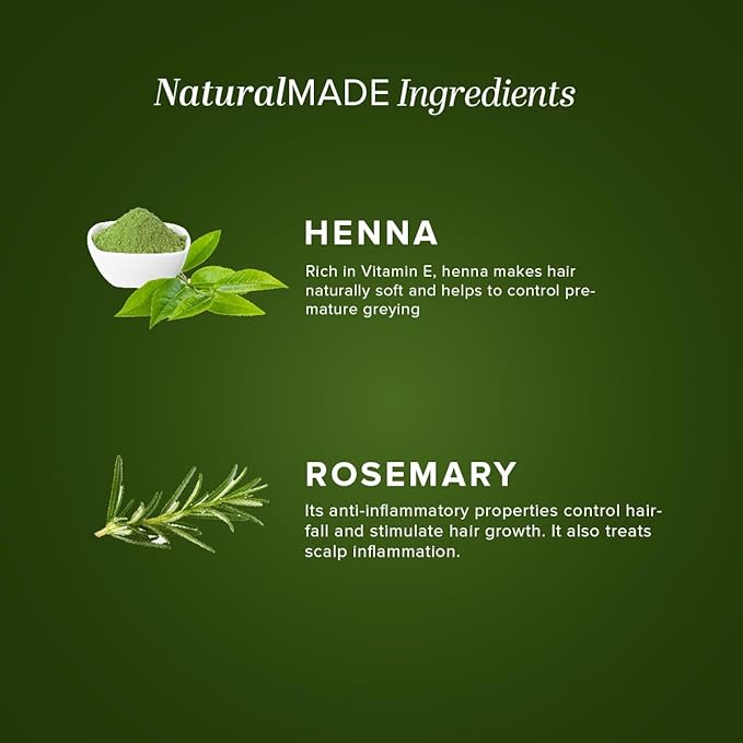 Khadi Natural Rosemary & Henna Hair Oil