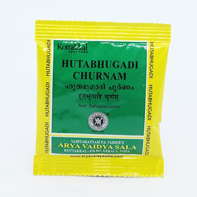 Kottakkal Hutabhugadi Churnam 10 gms (10 Packs)