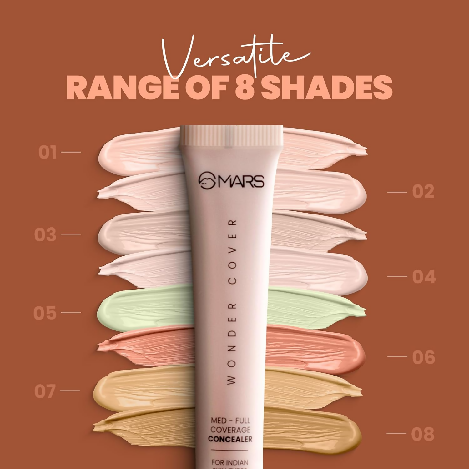 MARS Cosmetics Wonder Cover Liquid Concealer - Shade 02