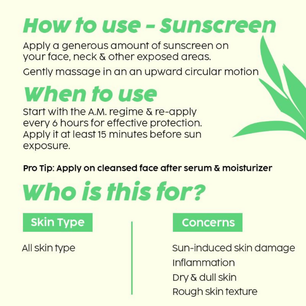 PLIX The Plant Fix Guava Glow With SPF 50+ Sunscreen & 3% Glycolic Acid Serum