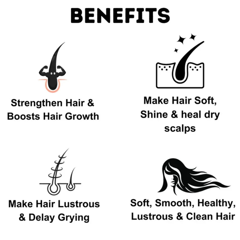 Etheric Healthy Hair Pack – Herbal Hair Growth & Hair Fall Control Treatment