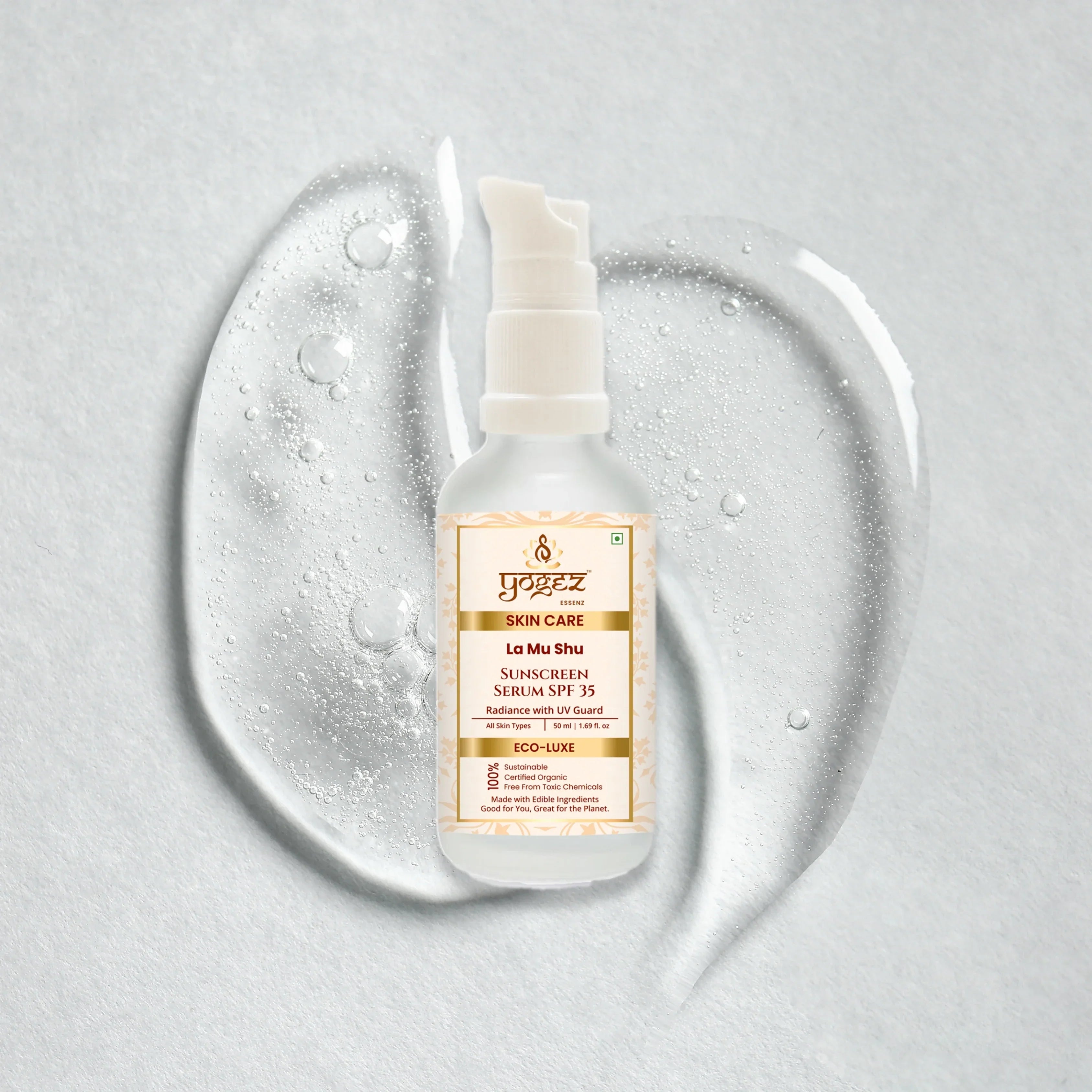 Yogez La Mu Shu Sunscreen Serum SPF 35