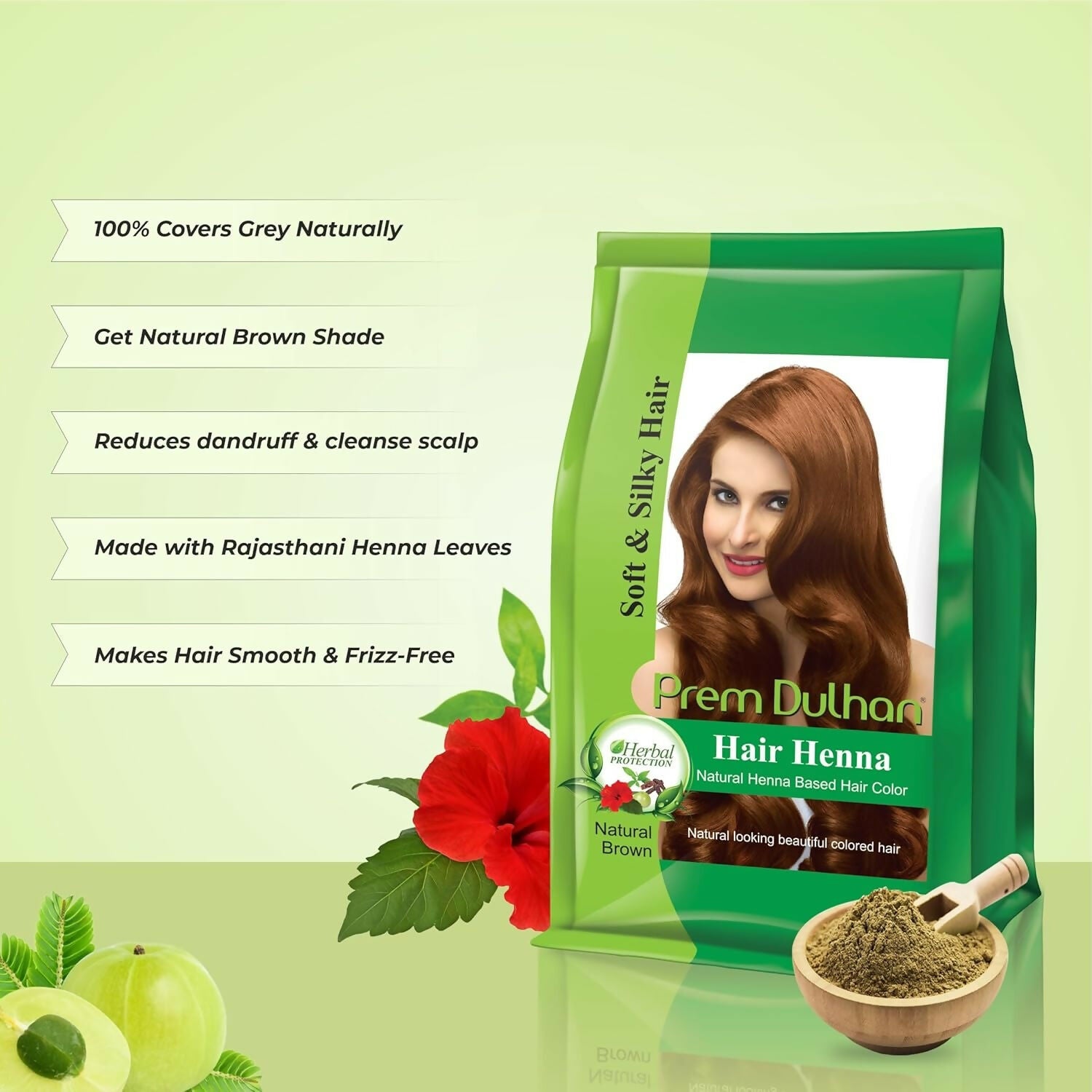 Prem Dulhan Hair Henna Natural Henna Based Hair Color